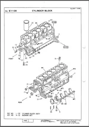 Photo 5 - Takeuchi TKB101 TKB101S Instruction And Parts Manual Hydraulic Braker