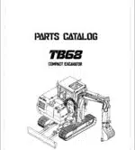 Photo 4 - Takeuchi TB68 Parts Manual Compact Excavator