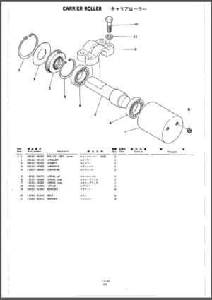 Photo 6 - Takeuchi TKB201 TKB201S Instruction Manual Hydraulic Braker