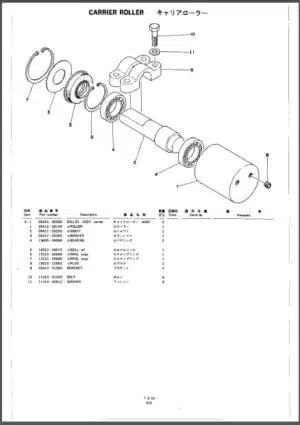 Photo 6 - Takeuchi TKB201 TKB201S Instruction Manual Hydraulic Braker