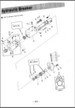 Photo 2 - Takeuchi TKB101 TKB101S Instruction And Parts Manual Hydraulic Braker