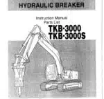 Photo 3 - Takeuchi TKB3000 TKB3000S Instruction And Parts Manual Hydraulic Breaker