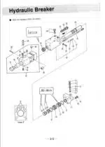 Photo 2 - Takeuchi TKB301 TKB301S Instruction And Parts Manual Hydraulic Breaker
