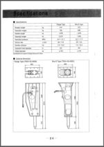 Photo 4 - Takeuchi TKB801 TKB801S Instruction And Parts Manual Hydraulic Breaker