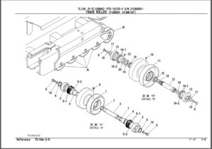 Photo 7 - Takeuchi TL126 Parts Manual Track Loader PT5-101Z5-3