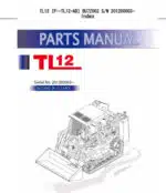 Photo 3 - Takeuchi TL12 Parts Manual Track Loader BU7Z002