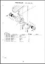 Photo 4 - Takeuchi TL20 Parts Manual Crawler Loader