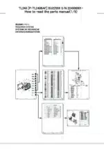 Photo 2 - Takeuchi TL240 Parts Manual Track Loader BU2Z006