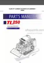 Photo 2 - Takeuchi TL250 Parts Manual Track Loader BU3Z007