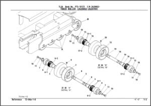 Photo 1 - Takeuchi TL26 Parts Manual Track Loader PT5-101Z5-1