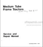 Photo 5 - Bolens 600 800 900 1000 650 750 850 1050 1220 1225 Service Manual Medium Tube Frame Tractor 552875-1