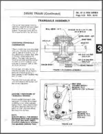 Photo 6 - Bolens QS QT 1900 Series Service Manual Tractor 552974-2