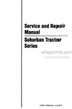 Photo 5 - Bolens Suburban Series Service Manual Tractor 1765963
