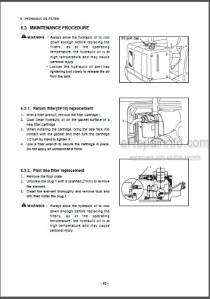 Photo 7 - Daewoo Solar 220LC-V Shop Manual Hydraulic Excavator 2023-7115AE