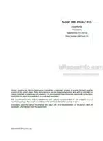 Photo 3 - Daewoo Solar 030 Plus Solar 035 Shop Manual Hydraulic Excavator 023-00046E