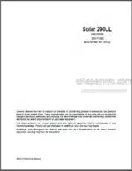 Photo 5 - Daewoo Solar 290LL Shop Manual Hydraulic Excavator 2023-7132E