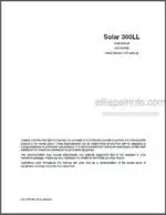 Photo 4 - Daewoo Solar 300LL Shop Manual Hydraulic Excavator 023-00079E