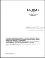 Photo 4 - Daewoo Solar 400LC-V Shop Manual Hydraulic Excavator 2023-7140AE