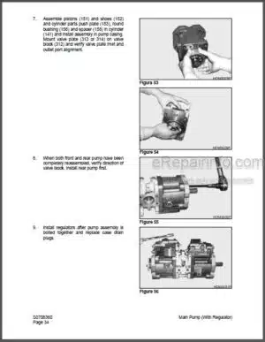 Photo 2 - Daewoo Solar 450LC-V Shop Manual Hydraulic Excavator 023-00037E