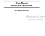 Photo 5 - Doosan DX140LCR-3 Shop Manual Excavator 950106-01021E