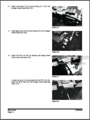 Photo 8 - Doosan DX140R DX140LCR Shop Manual Track Excavator K1049551E