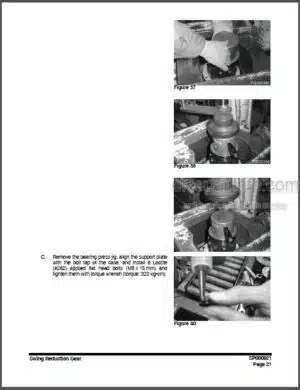 Photo 12 - Doosan DX140R DX140LCR Shop Manual Track Excavator K1049551E