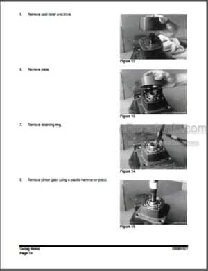 Photo 10 - Doosan DX15 DX18 Shop Manual Track Excavator K1043970AE
