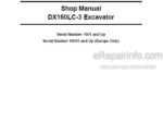 Photo 5 - Doosan DX160LC-3 Shop Manual Excavator 950106-01172E