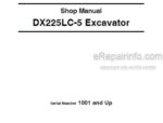 Photo 5 - Doosan DX225LC-5 Shop Manual Excavator 950106-01107E