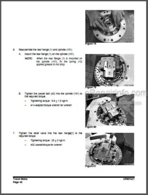Photo 8 - Doosan DX235NLC Shop Manual Track Excavator 950106-00303