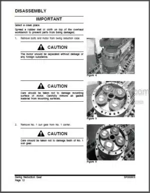 Photo 1 - Doosan DX235NLC Shop Manual Track Excavator 950106-00303