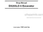 Photo 5 - Doosan DX255LC-5 Shop Manual Excavator 950106-01505E