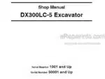 Photo 6 - Doosan DX300LC-5 Shop Manual Excavator 950106-00980E