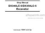 Photo 4 - Doosan DX340LC-5 DX350LC-5 Troubleshooting And Shop Manual Excavator
