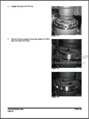 Photo 8 - Doosan DX340LCA Shop Manual Track Excavator 950106-00268E
