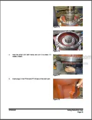 Photo 7 - Doosan DX255LC-5 Shop Manual Excavator 950106-01505E
