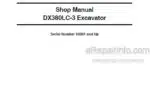Photo 5 - Doosan DX380LC-3 Shop Manual Excavator 950106-00228E