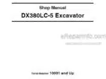 Photo 5 - Doosan DX380LC-5 Shop Manual Excavator 950106-01236E
