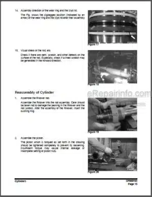 Photo 8 - Doosan DX19 Shop Manual Compact Excavator 7278164EN