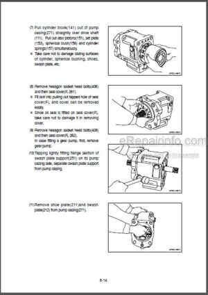 Photo 7 - Hyundai R55W-9 Repair Manual Wheel Excavator