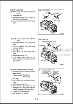 Photo 7 - Hyundai R200W-3 Repair Manual Wheel Excavator