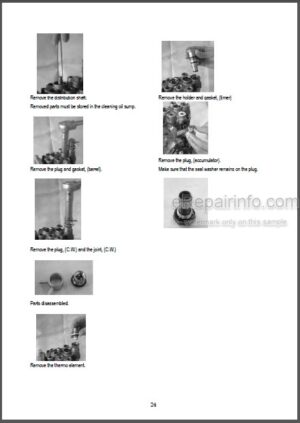 Photo 8 - Daewoo Solar 010 Shop Manual Hydraulic Excavator 2022-7153E