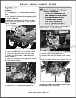 Photo 5 - John Deere D100 D110 D120 D130 D140 D150 D160 D170 Repair Manual Tractors TM113219
