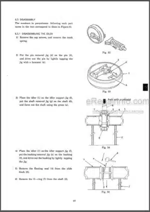Photo 6 - Kobelco SK200SR SK200SRLC Parts Manual Hydraulic Excavator Attachments S3YB01802ZE03