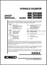 Photo 4 - Kobelco SK25SR SK30SR SK35SR Shop And Parts Manual Excavator
