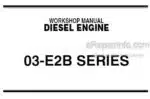 Photo 3 - Kubota 03-E2B Series Workshop Manual Diesel Engine