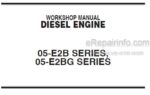 Photo 5 - Kubota 05-E2B Series 05-E2BG Series Workshop Manual Engine