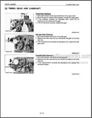 Photo 10 - Kubota 05 Series Workshop Manual Diesel Engine