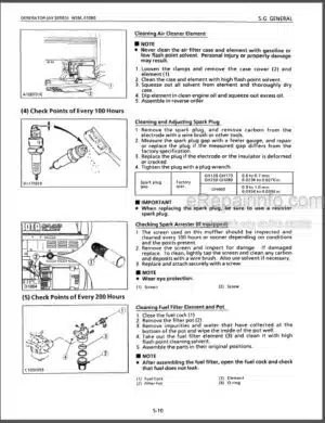 Photo 5 - Kubota AV16 AV38 AV55 AV65 Workshop Manual Generator