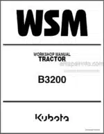 Photo 5 - Kubota B3200 Workshop Manual Tractor